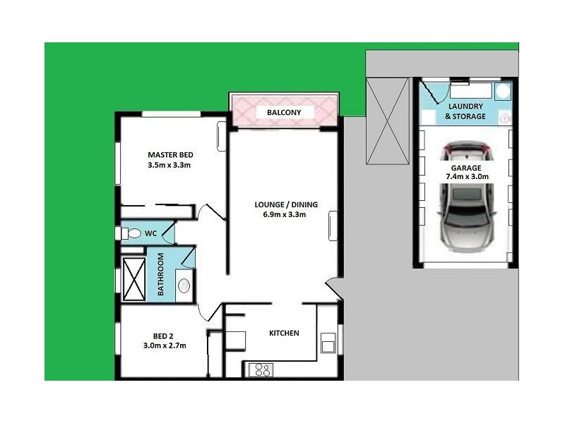 3/19 Clara Street, Annerley QLD 4103 Floorplan