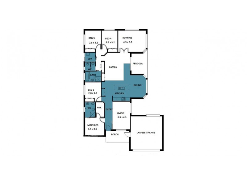 Narre Warren South VIC 3805 Floorplan