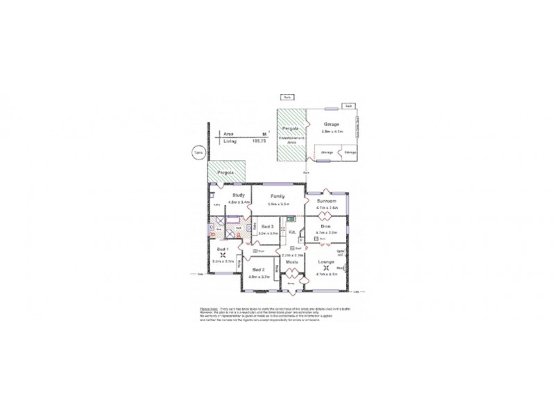46 Dudley Avenue, Daw Park SA 5041 Floorplan