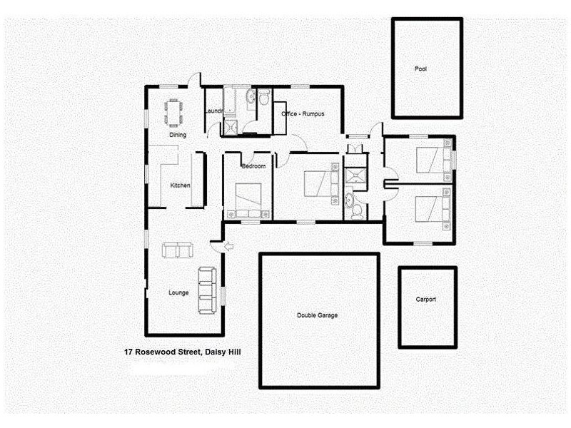 17 Rosewood Street, Daisy Hill QLD 4127 Floorplan