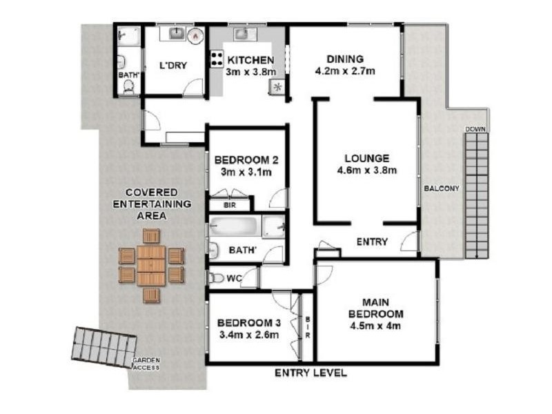 40 Pozieres Parade, Allambie Heights NSW 2100 Floorplan