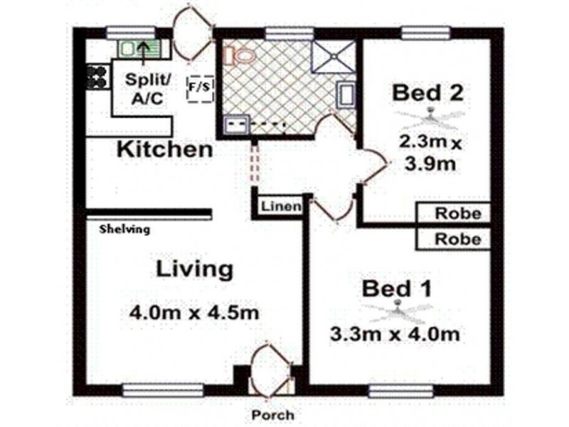 58/49 Leader Street, Goodwood SA 5034 Floorplan