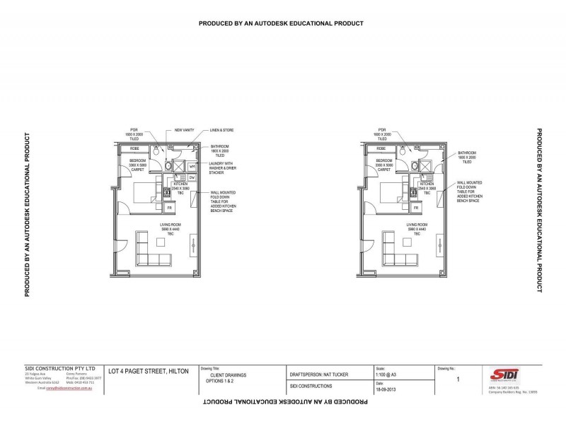3/36 Paget Street, Hilton WA 6163 Floorplan