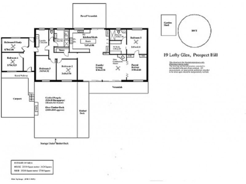 19 Lofty Glen, Prospect Hill SA 5201 Floorplan