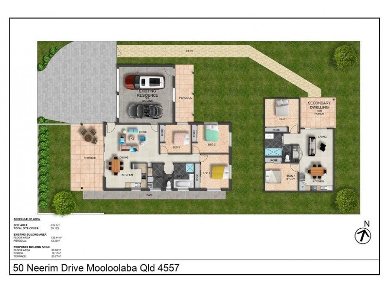 50 Neerim Drive, Mooloolaba QLD 4557 Floorplan