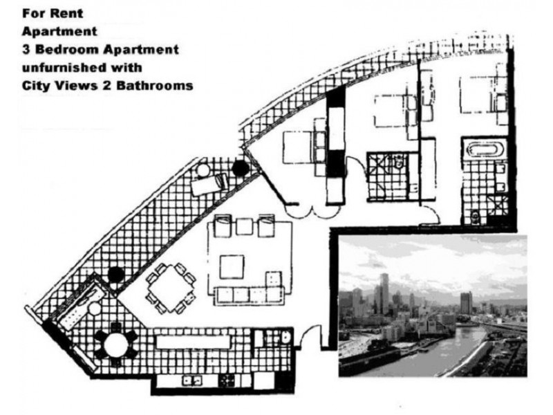 2602/50 Lorrimer Street, Docklands VIC 3008 Floorplan