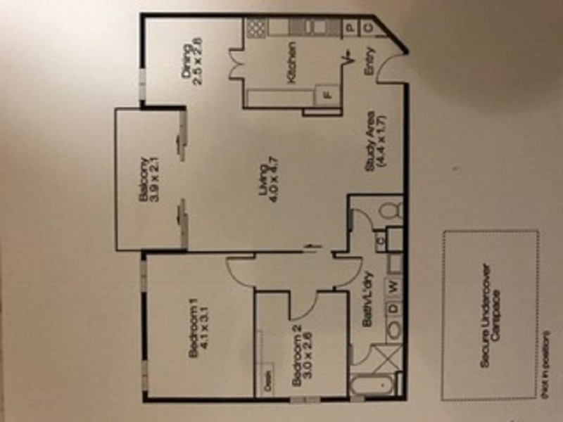 66/20 Dean Street, Claremont WA 6010 Floorplan