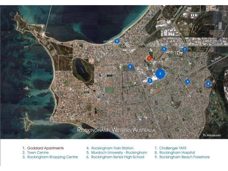 * Goddard Street, Rockingham WA 6168