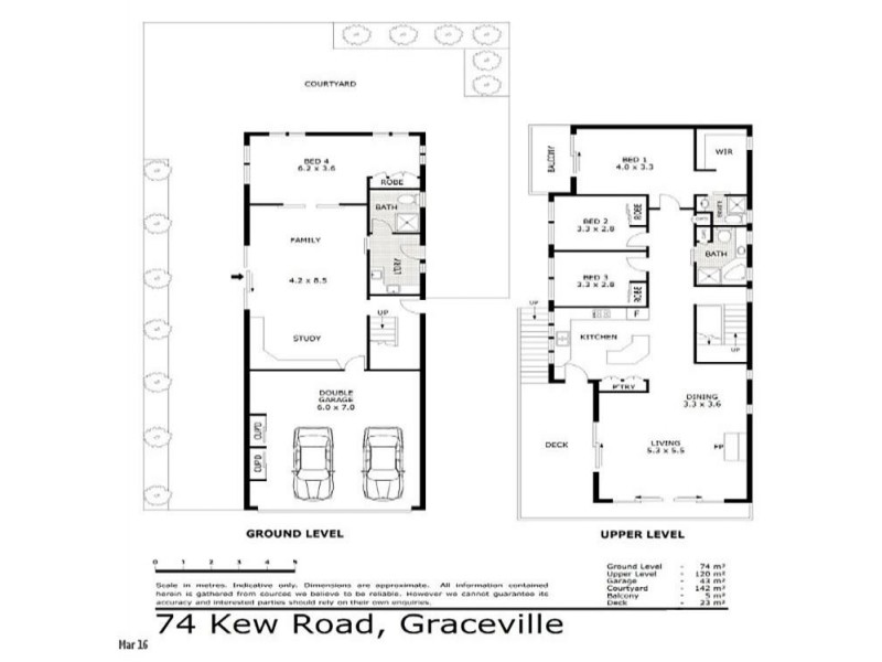74 Kew Road, Graceville QLD 4075 Floorplan