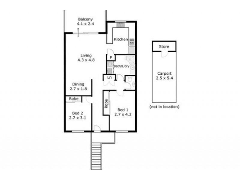 7/6 McMaster Street, Victoria Park WA 6100 Floorplan