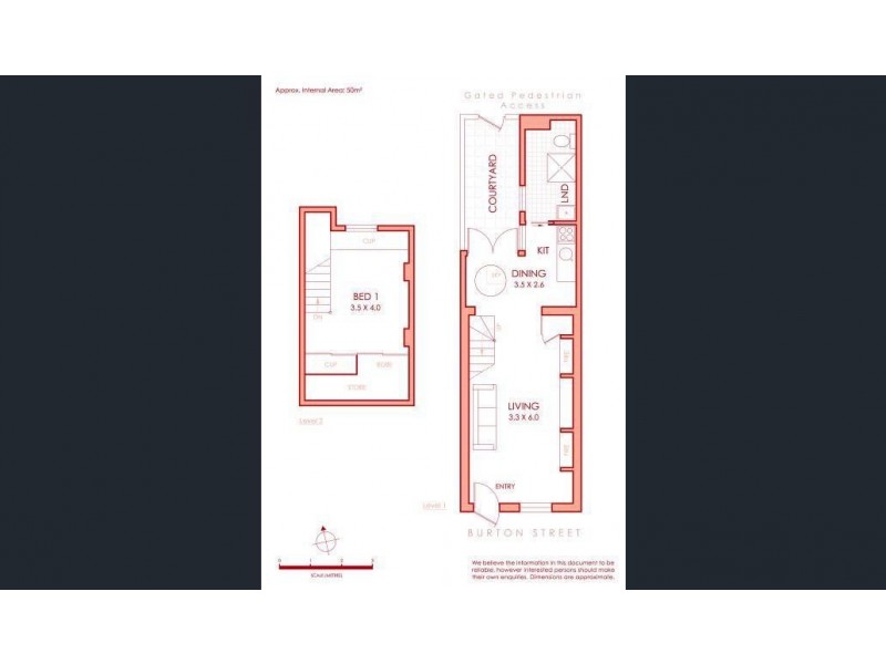 86 Burton Street, Darlinghurst NSW 2010 Floorplan