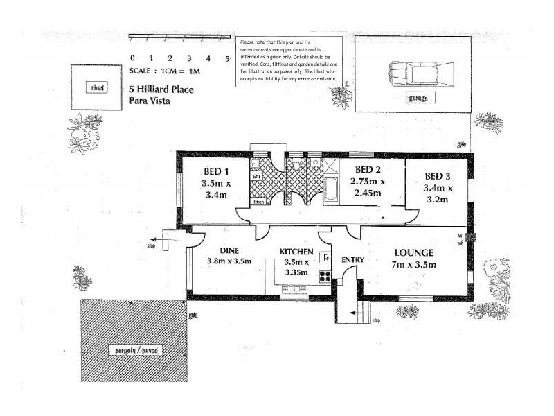 5 Hilliard Place, Para Vista SA 5093 Floorplan