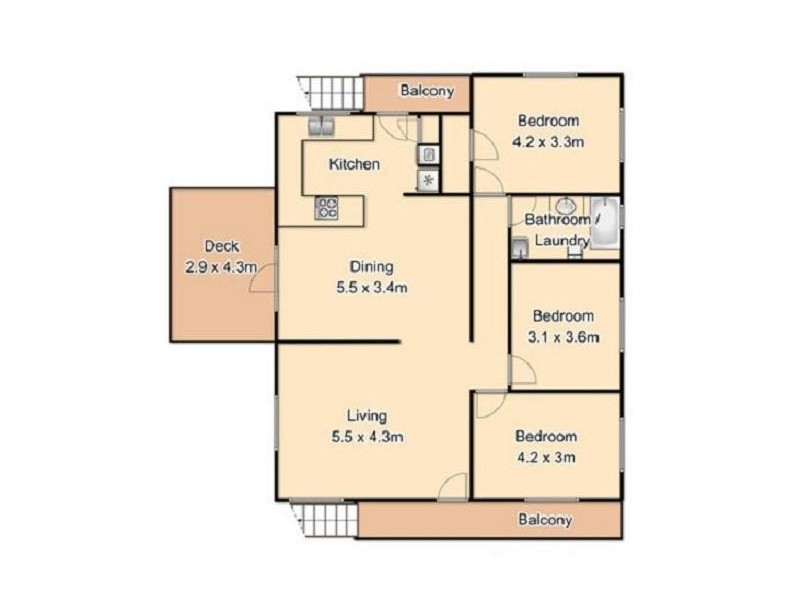 3 Lang Terrace, Northgate QLD 4013 Floorplan
