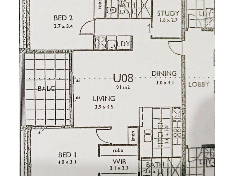 8/3 Wiseman Avenue, Wollongong NSW 2500 Floorplan