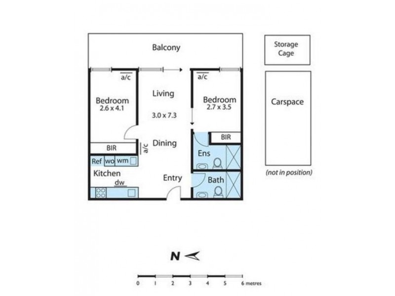 330/218 Bay Road, Sandringham VIC 3191 Floorplan