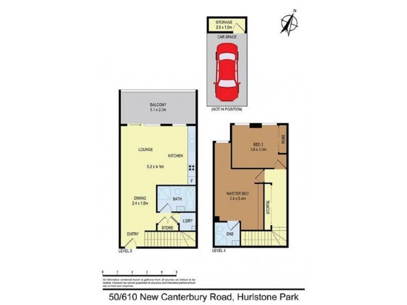 50/610 New Canterbury Road, Hurlstone Park NSW 2193 Floorplan