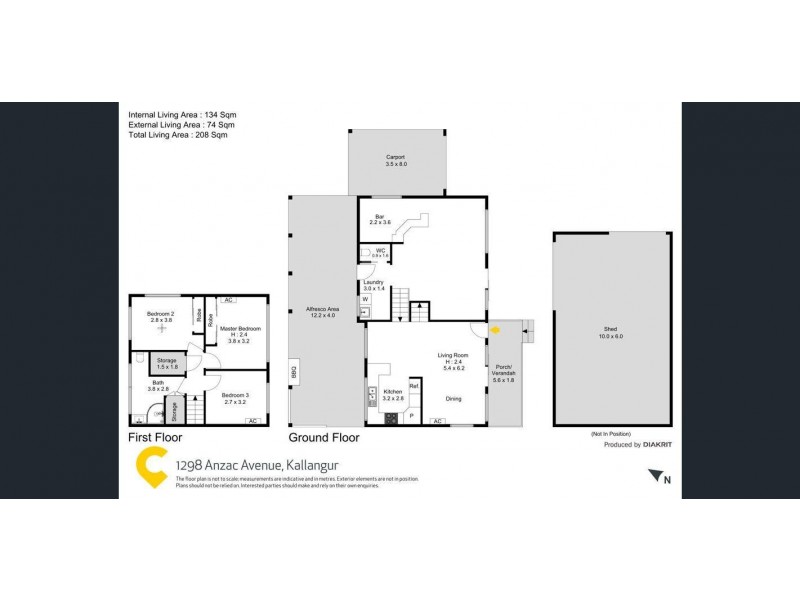 1298 Anzac Avenue, Kallangur QLD 4503 Floorplan