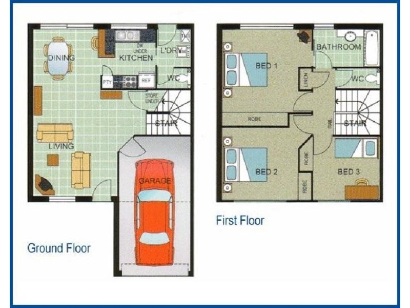 407/2 Nicol Way, Brendale QLD 4500 Floorplan