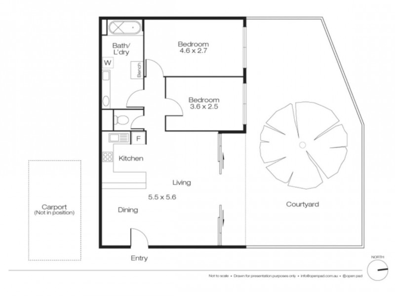 4/375 Stirling Highway, Claremont WA 6010 Floorplan