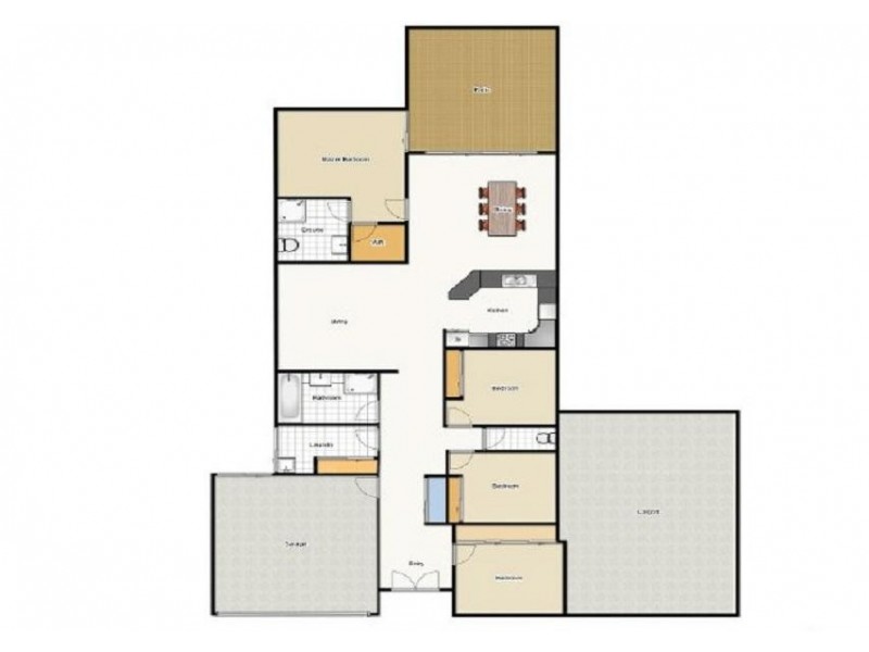 3 Yaraan Crescent, Beachmere QLD 4510 Floorplan
