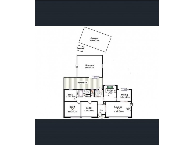 21 Padbury Road, Gilles Plains SA 5086 Floorplan