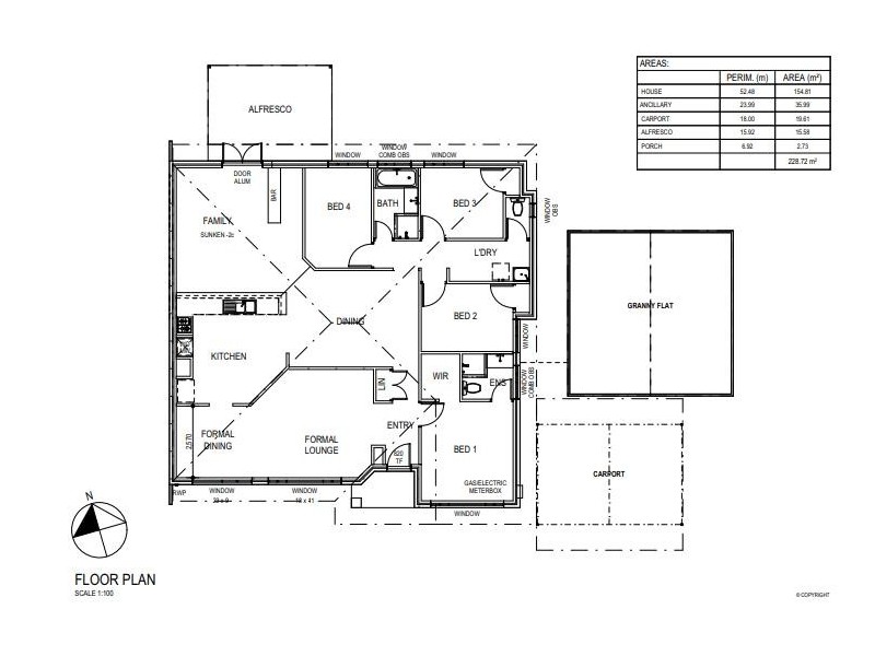 22 Hummingbird Gardens, Ballajura WA 6066 Floorplan