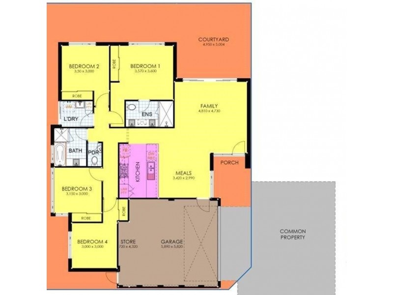 5/46 Kinsella Street, Joondanna WA 6060 Floorplan
