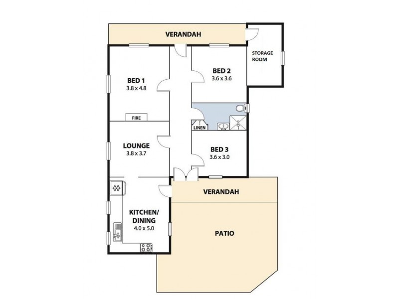 46 Allowrie Street, Jamberoo NSW 2533 Floorplan