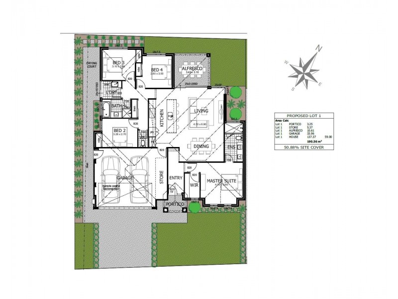 1A Eyre Close, Bull Creek WA 6149 Floorplan