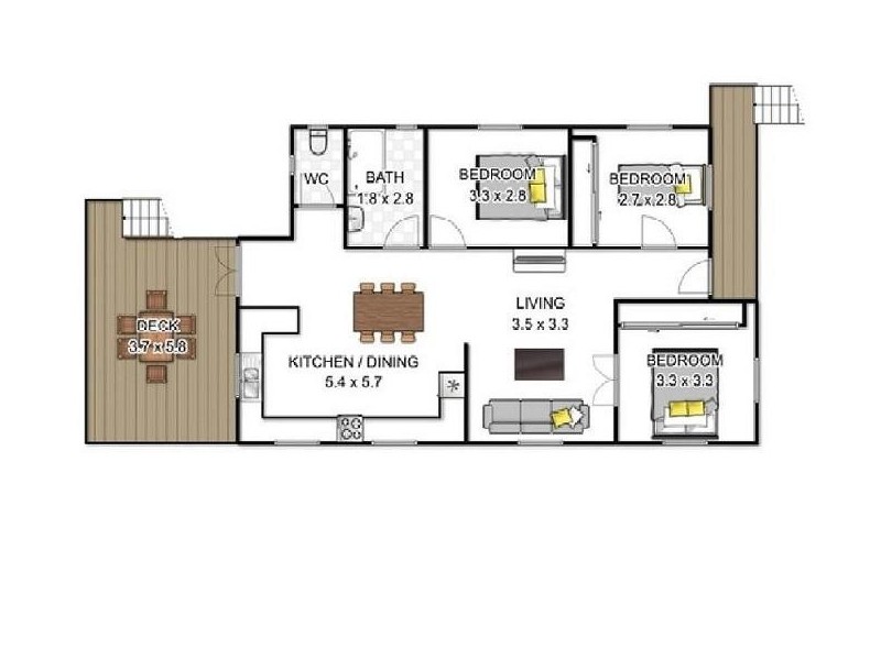 99 Riding Road, Hawthorne QLD 4171 Floorplan
