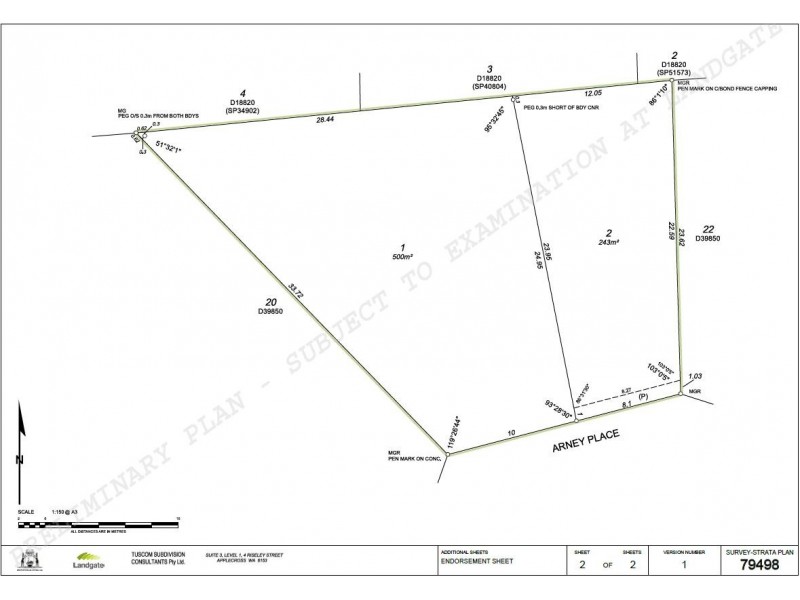 Lot 2/8 Arney Place, Melville WA 6156 Floorplan