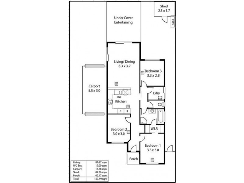 65A East Street, Torrensville SA 5031 Floorplan