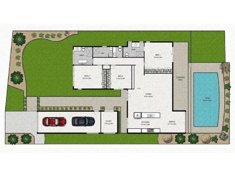 11 La Scala Court, Isle Of Capri QLD 4217 Floorplan