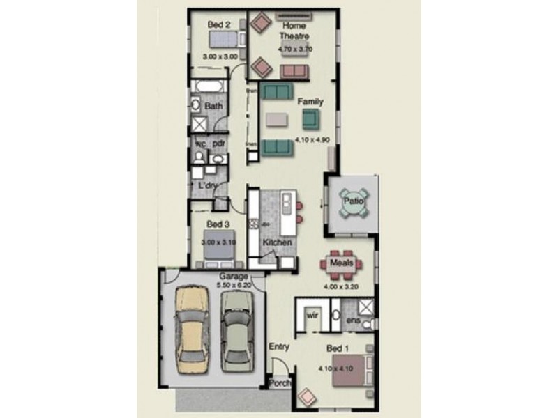 5 Buscombe Street, Forde ACT 2914 Floorplan