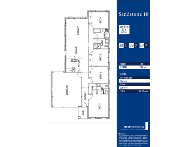18 Grampians Avenue, Werribee VIC 3030 Floorplan