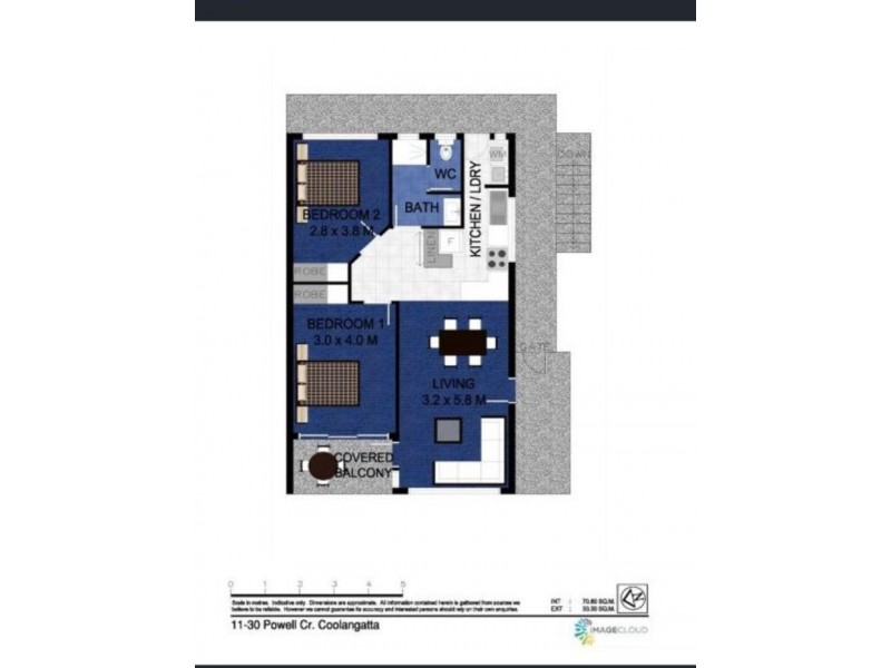 11/30 Powell Crescent, Coolangatta QLD 4225 Floorplan