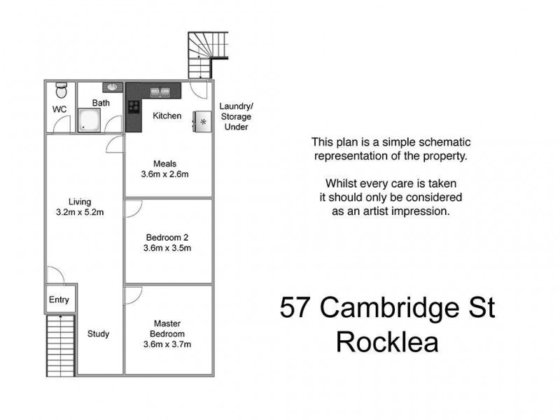 57 Cambridge Street, Rocklea QLD 4106 Floorplan