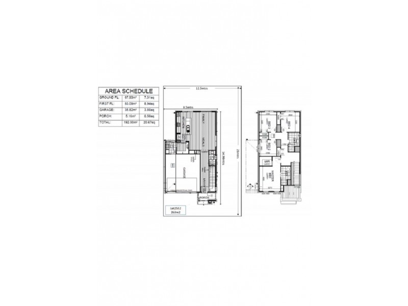 Lot 2552 Radhika Street, Werribee VIC 3030 Floorplan