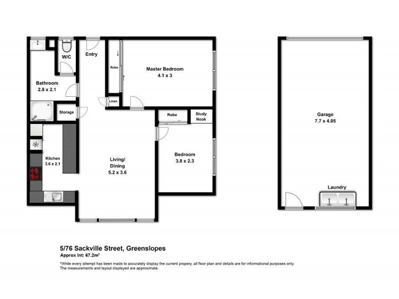 5/76 Sackville Street, Greenslopes QLD 4120 Floorplan