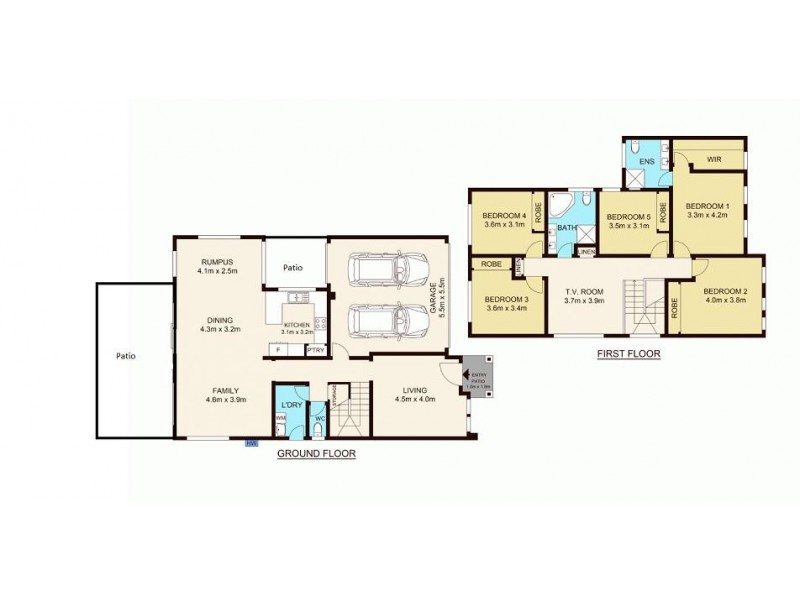 14 Kobe Street, Ropes Crossing NSW 2760 Floorplan