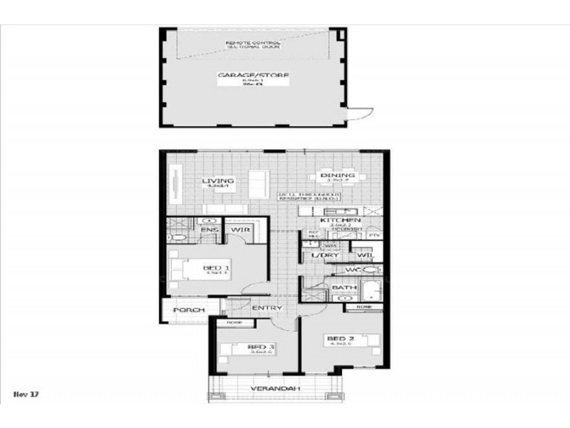 * Blumann Lane, Alkimos WA 6038 Floorplan