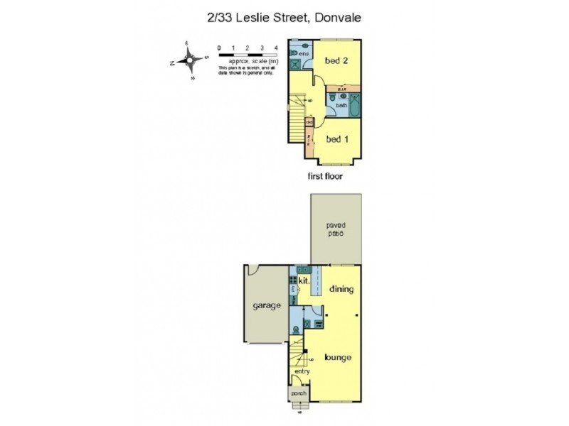2/33 Leslie Street, Donvale VIC 3111 Floorplan