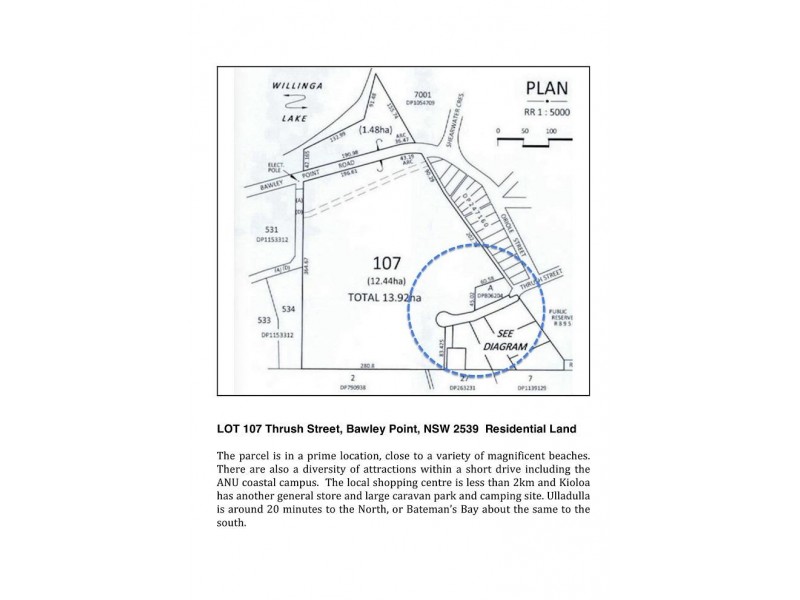 Lot 107 Thrush Street, Bawley Point NSW 2539