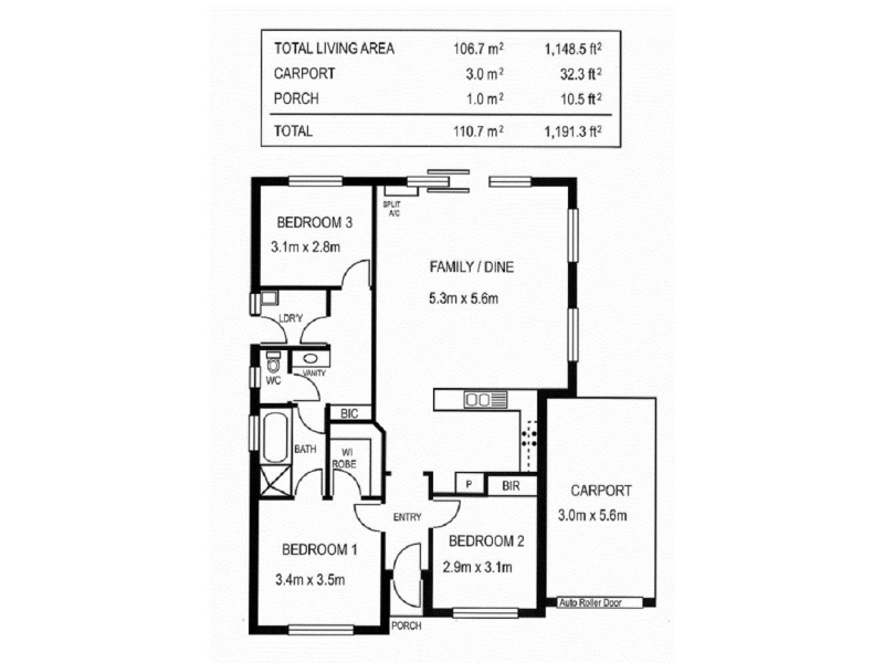 Salisbury SA 5108 Floorplan