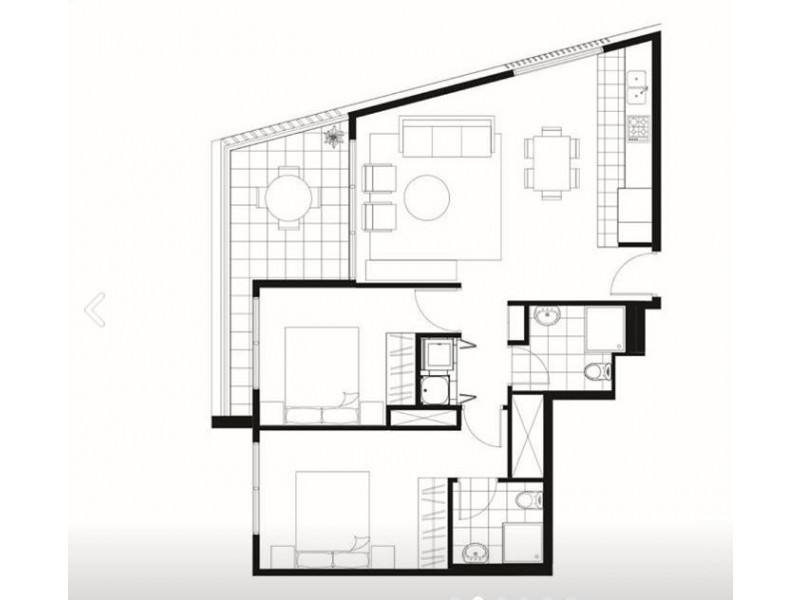 B10.02 – 433/439 Princes Highway, Rockdale NSW 2216 Floorplan