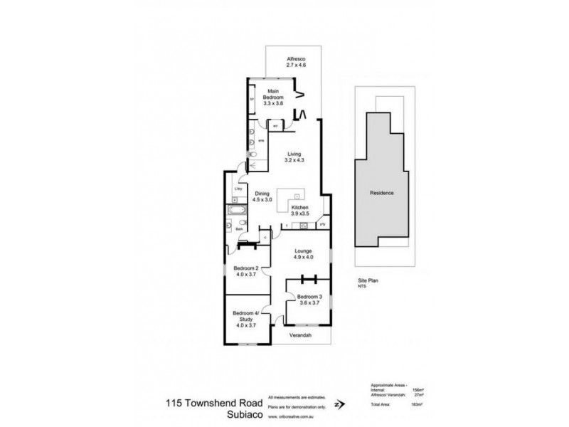 Subiaco WA 6008 Floorplan