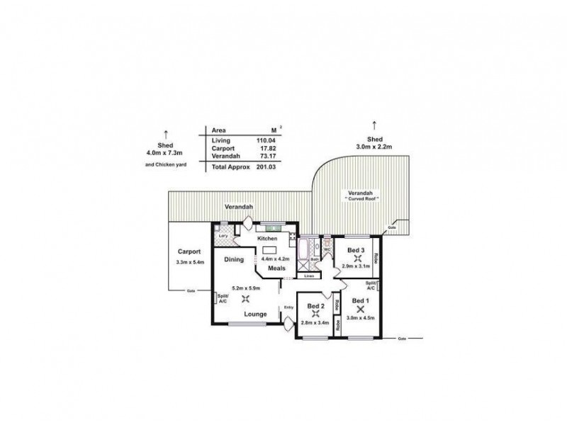 1 Clare Avenue, Athelstone SA 5076 Floorplan
