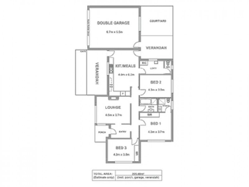 71 Selth Street, Albert Park SA 5014 Floorplan