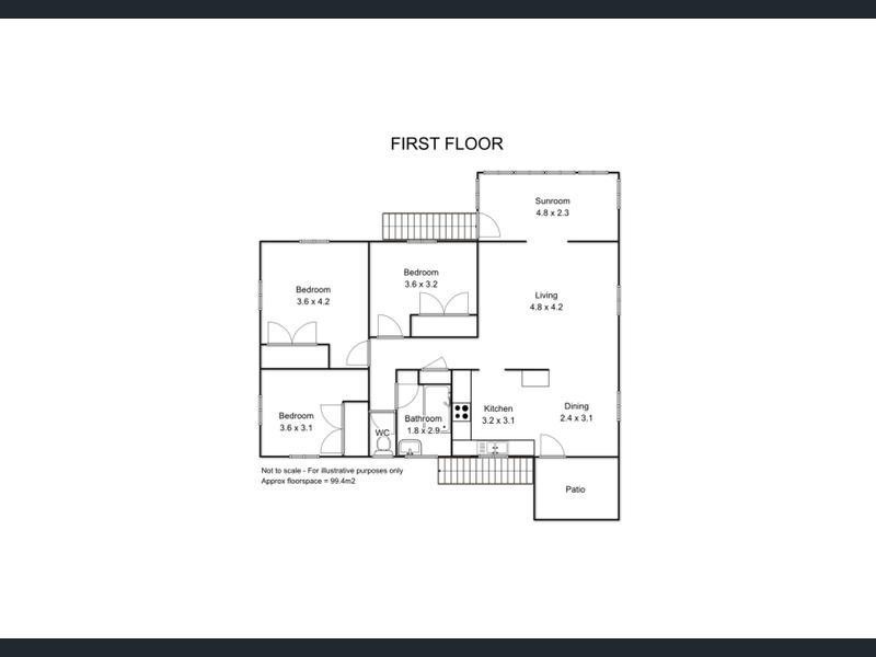 55 Denton Street, Wishart QLD 4122 Floorplan