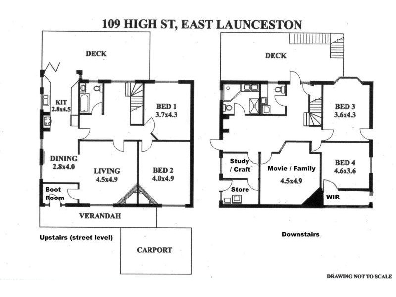 109 High Street, East Launceston TAS 7250 Floorplan